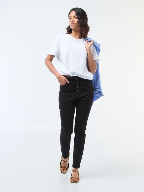 Jean super skinny taille très haute - L32 - Kiabi