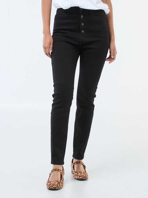 Jean super skinny taille très haute - L34 - Kiabi