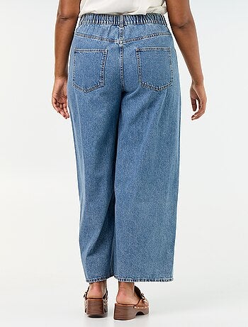 Jean super wide leg à 5 poches