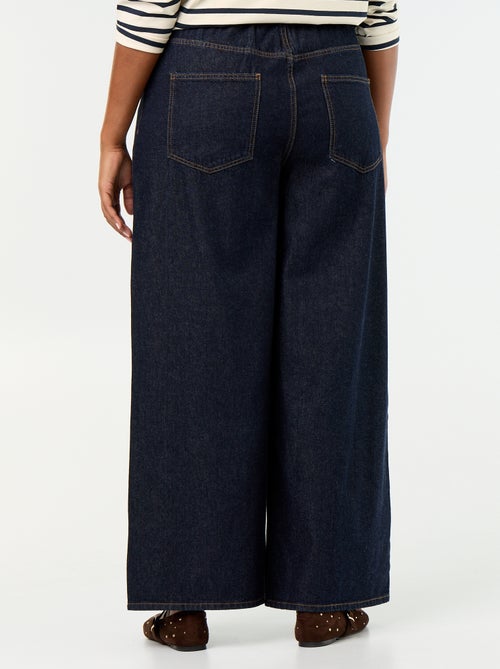 Jean super wide leg à 5 poches - Kiabi Jean super wide leg à 5 poches - Kiabi