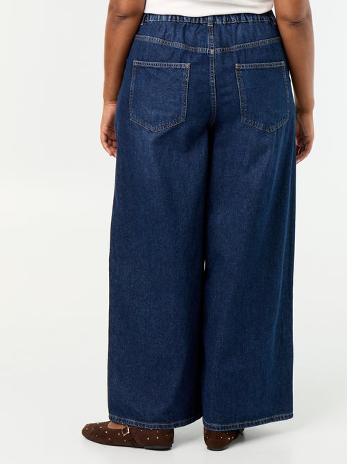 Jean super wide leg à 5 poches - Kiabi Jean super wide leg à 5 poches - Kiabi