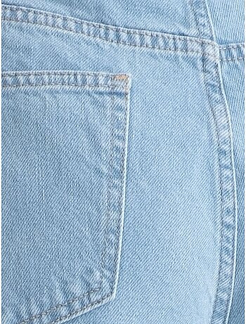 Jean taille haute à jambes larges