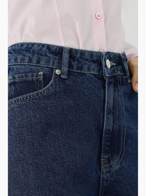 Jean taille haute à jambes larges hiccup - Kiabi