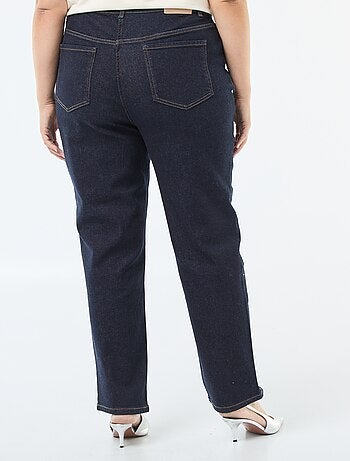 Jean taille haute avec strass