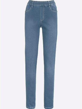 Jean Taille Haute Ceinture Haute - Taille Courte - Moda Vilona