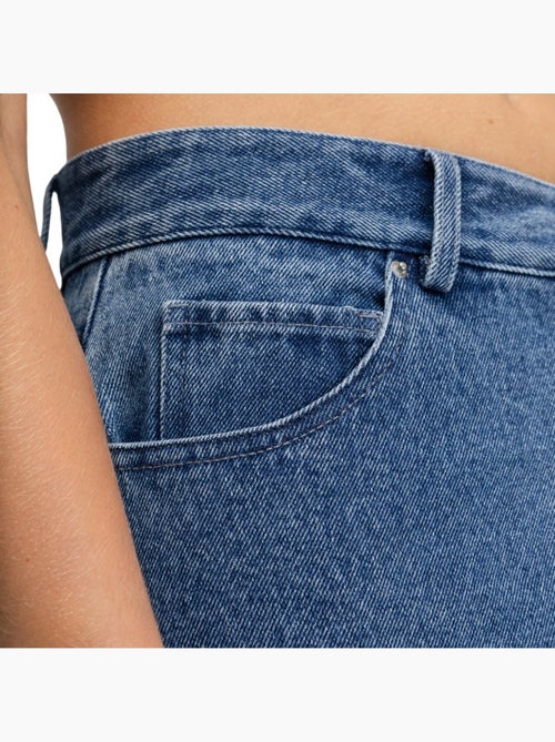Jean taille haute coupe ballon femme lifestyle femme voyager-w - Kiabi Jean taille haute coupe ballon femme lifestyle femme voyager-w - Kiabi