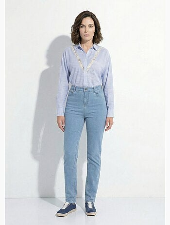 Jean taille haute coupe droite - Afibel