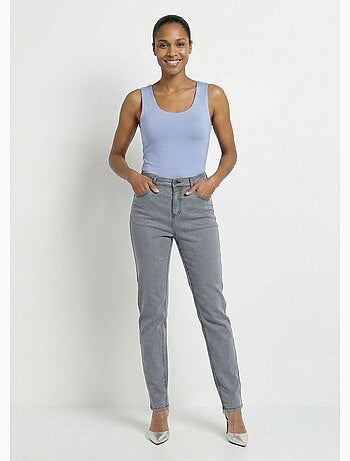 Jean taille haute coupe droite - Afibel