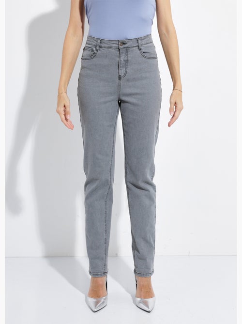 Jean taille haute coupe droite - Afibel - Kiabi