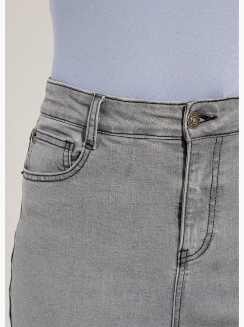 Jean taille haute coupe droite - Afibel - Kiabi