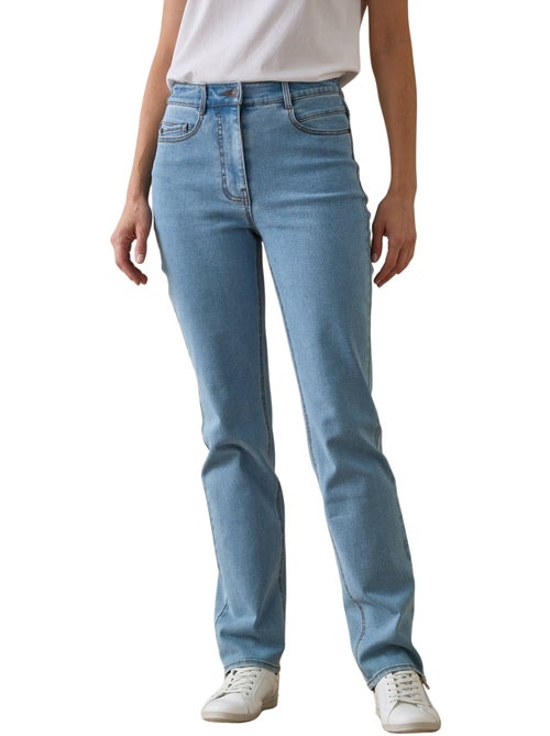 Jean taille haute coupe droite - DAXON - Kiabi Jean taille haute coupe droite - DAXON - Kiabi