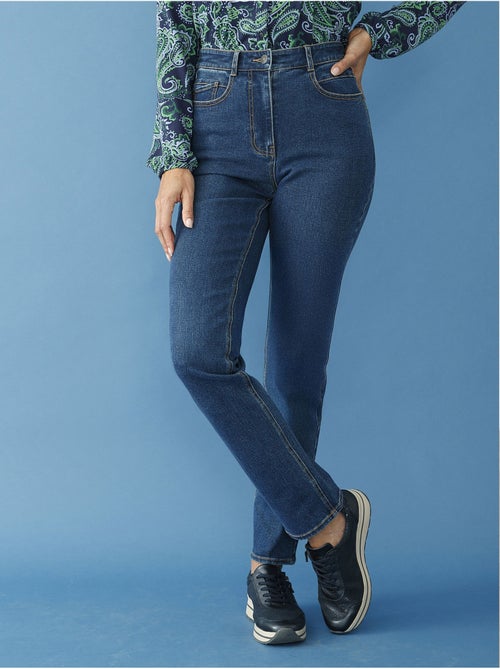 Jean taille haute coupe droite - DAXON - Kiabi Jean taille haute coupe droite - DAXON - Kiabi