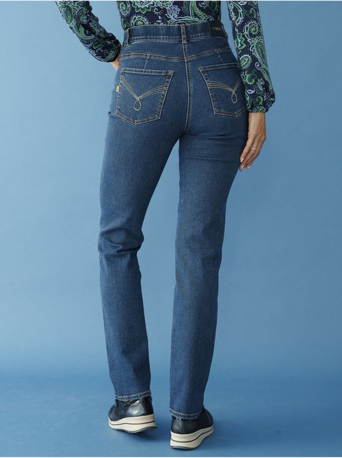 Jean taille haute coupe droite - DAXON - Kiabi Jean taille haute coupe droite - DAXON - Kiabi
