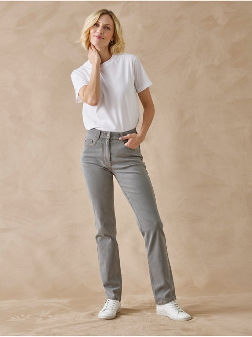 Jean taille haute coupe droite - DAXON - Kiabi