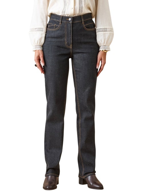 Jean taille haute coupe droite - DAXON - Kiabi Jean taille haute coupe droite - DAXON - Kiabi