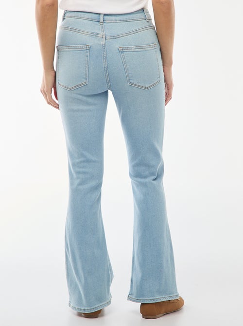 Jean taille haute coupe flare/bootcut  - L28 - Kiabi