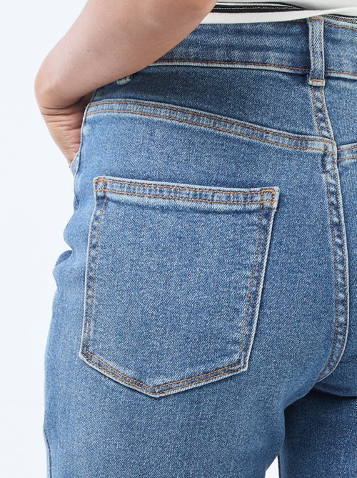 Jean taille haute coupe flare/bootcut - L32 - Kiabi