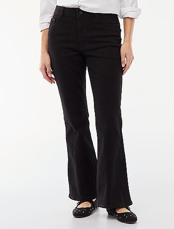 Jean taille haute coupe flare/bootcut - L32