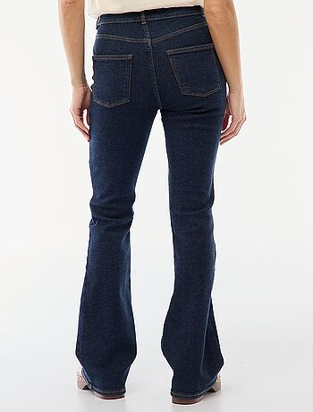 Jean taille haute coupe flare/bootcut - L34