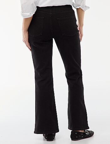Jean taille haute coupe flare/bootcut - L34