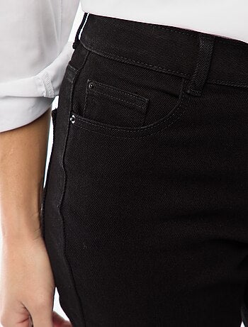 Jean taille haute coupe flare/bootcut - L34