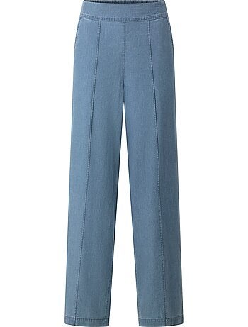 Jean Taille Haute Qualité Coton Doux Sur La Peau - Taille Standard - Moda Vilona