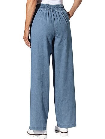 Jean Taille Haute Qualité Coton Doux Sur La Peau - Taille Standard - Moda Vilona