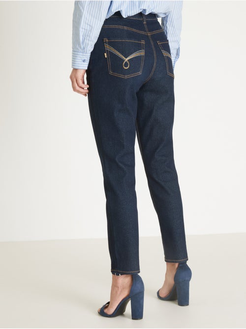 Jean taille haute raccourci - DAXON - Kiabi