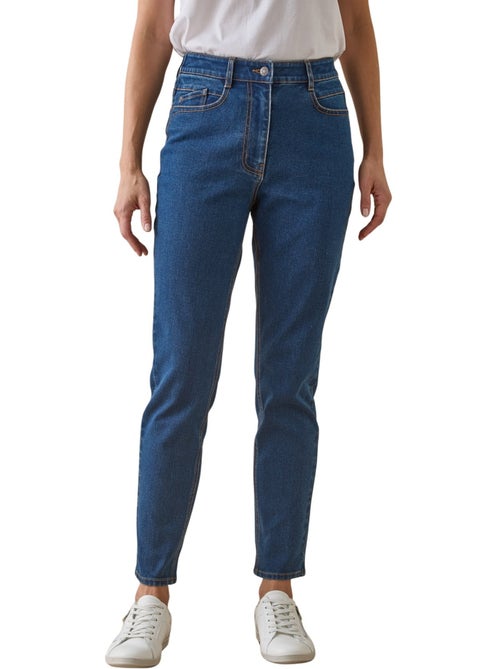 Jean taille haute raccourci - DAXON - Kiabi Jean taille haute raccourci - DAXON - Kiabi
