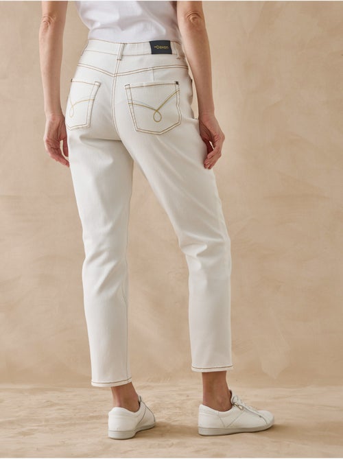 Jean taille haute raccourci - DAXON - Kiabi