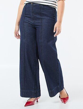 Jean taille haute wide leg