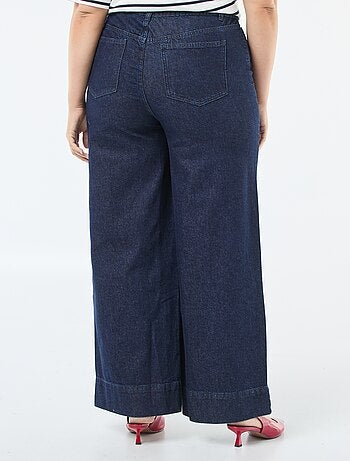 Jean taille haute wide leg
