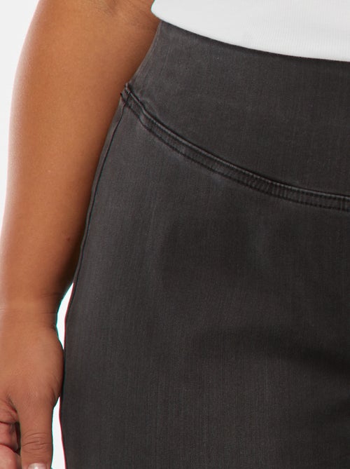 Jean taille standard 'Carmakoma' coupe flare/bootcut - Kiabi