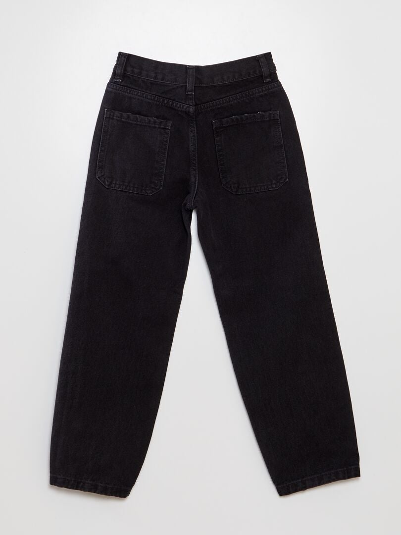 Jean tapered legs Noir Kiabi 12.00€