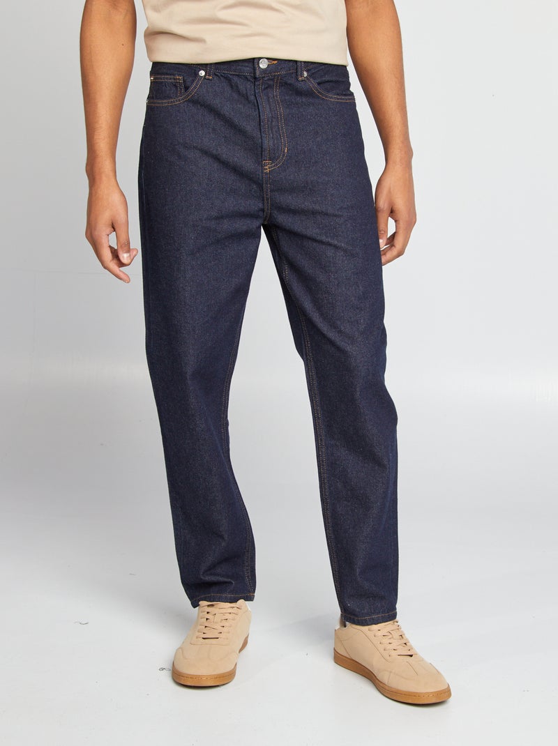 Jean tapered slim / coupe fuselée 5 poches Bleu - Kiabi