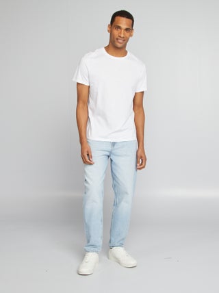 Jean tapered slim / coupe fuselée 5 poches