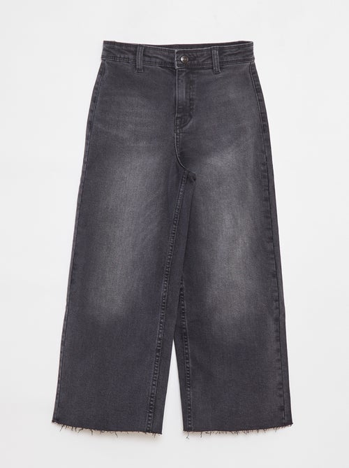 Jean wide leg - Coupe + confortable - Kiabi