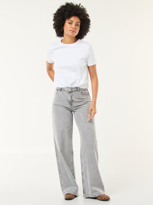 Jean wide leg - L30 - Kiabi