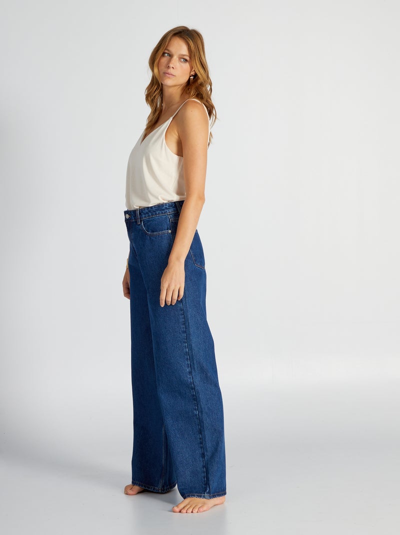 Jean wide leg - L30 Stone - Kiabi