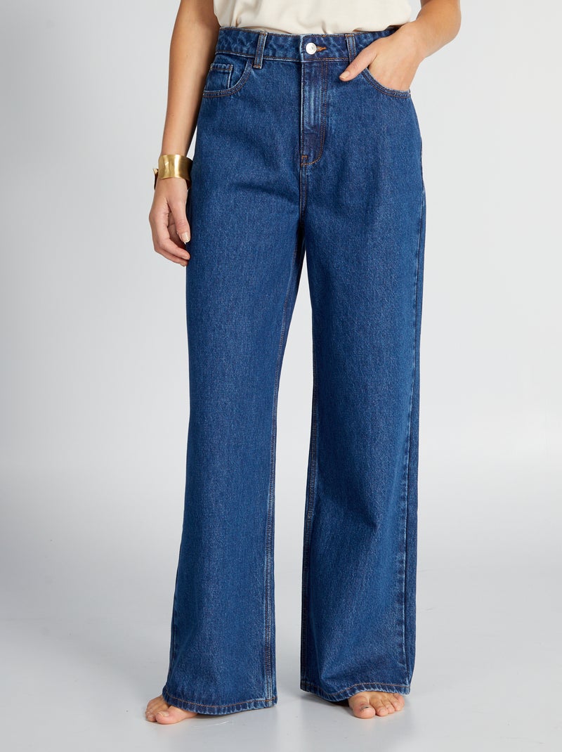 Jean wide leg - L30 Stone - Kiabi