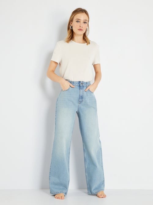 Jean wide leg - L30 - Kiabi