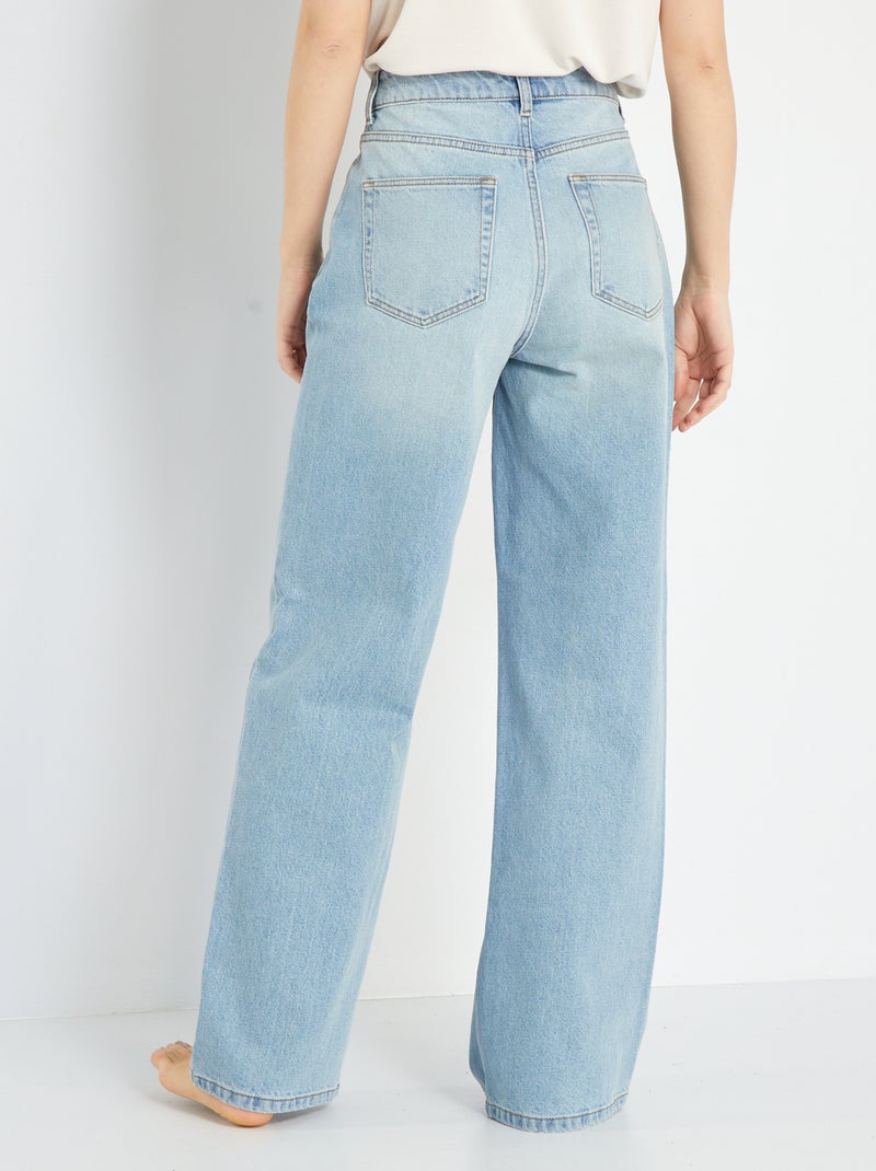 Jean wide leg - L30 Triple stone - Kiabi
