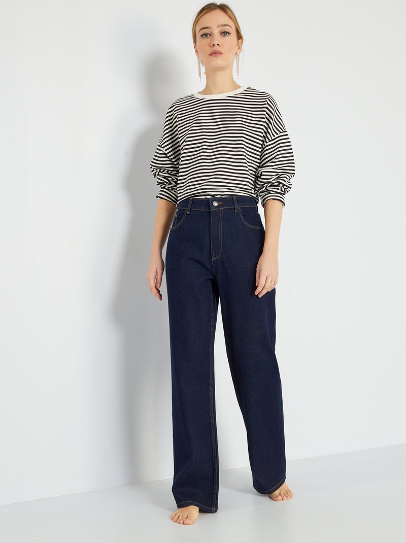 Jean wide leg - L32 Brut - Kiabi