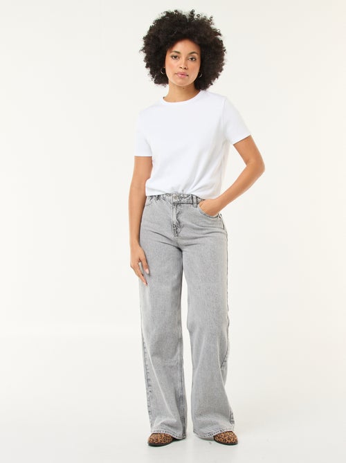 Jean wide leg - L32 - Kiabi