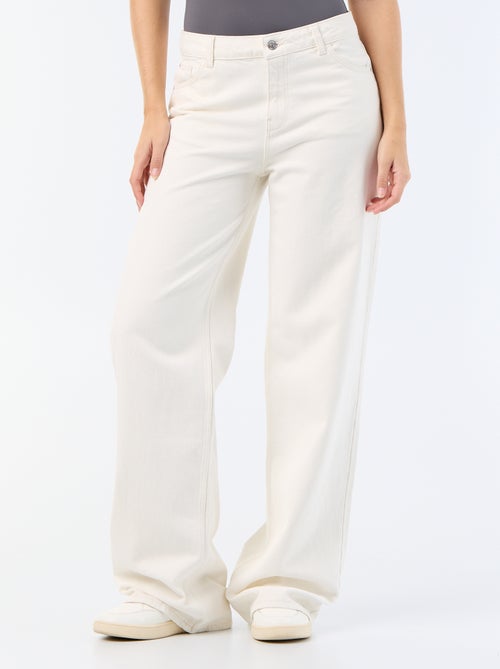 Jean wide leg - L34 - Kiabi