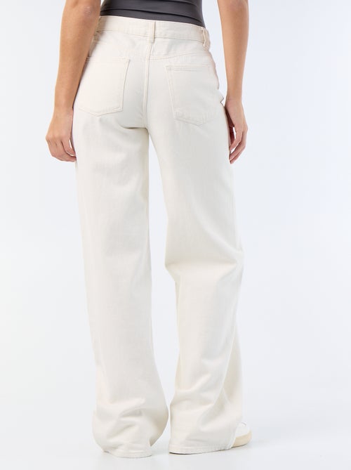 Jean wide leg - L34 - Kiabi