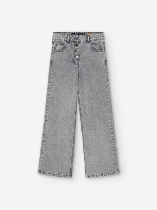 Jean Wide Leg avec Boutons