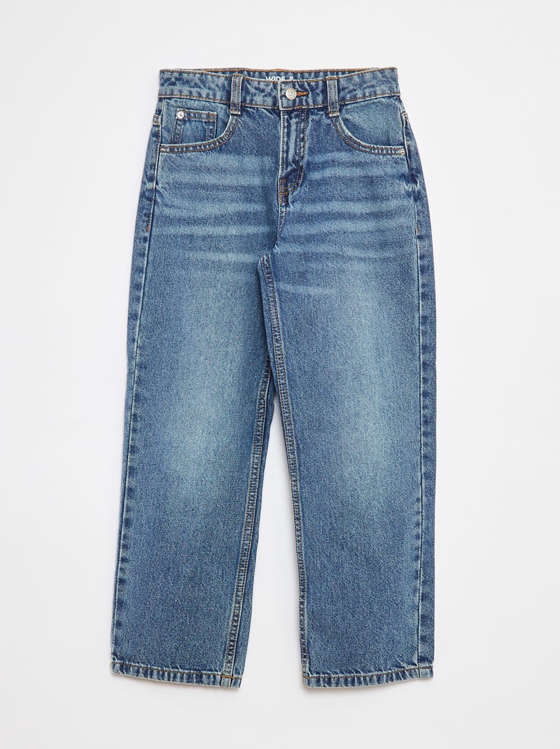 Jean wide leg Bleu - Kiabi