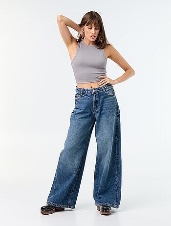 Jean wide leg / coupe large