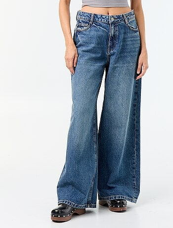 Jean wide leg / coupe large